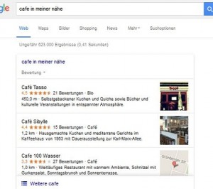 Lokale Suche mit Rich Snippets