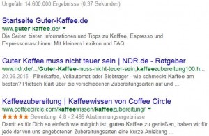 Rich Snippets Bewertung