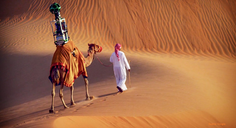 Tag 2: Ein Kamel für Google Street View