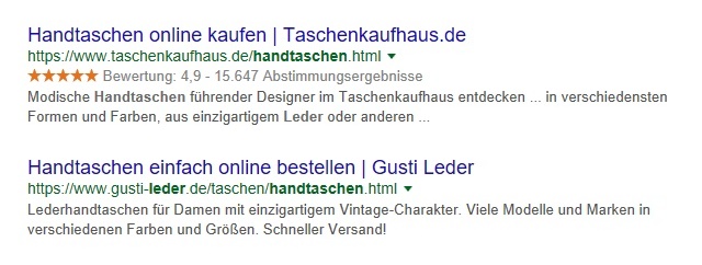 sterne-bewertung-in-google-serps-organisch