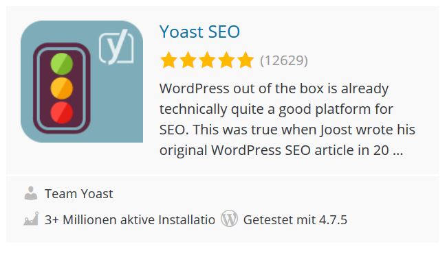 yoast gehört wohl zu den benutzerfreundlichsten Plugins für die Suchmaschinenoptimierung in WordPress. 